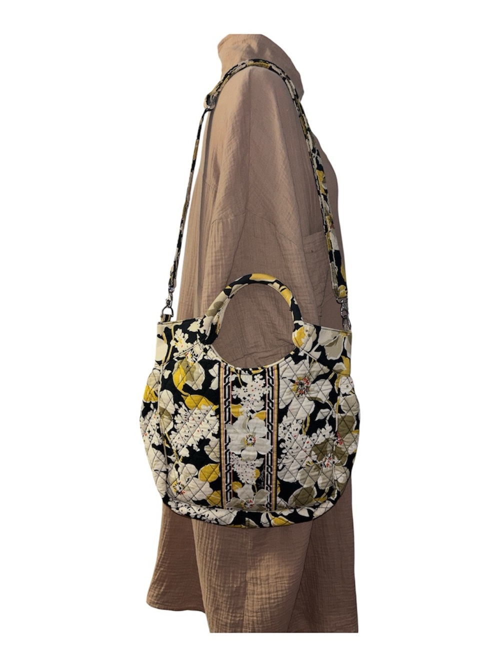 Vera Bradley Two Way Tote in Dogwood Floral Pattern
